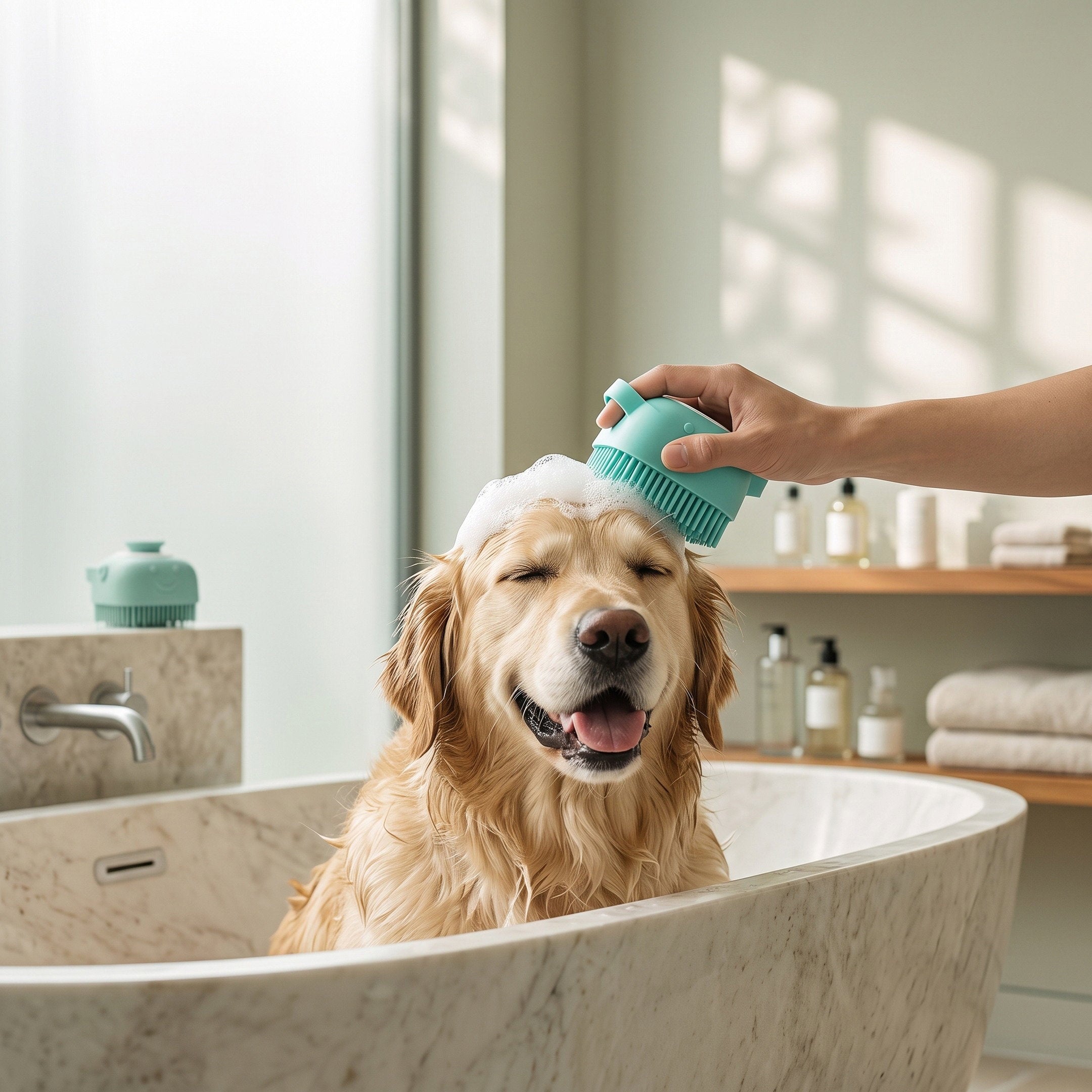 FurFree™ Pet Bath Massage Brush