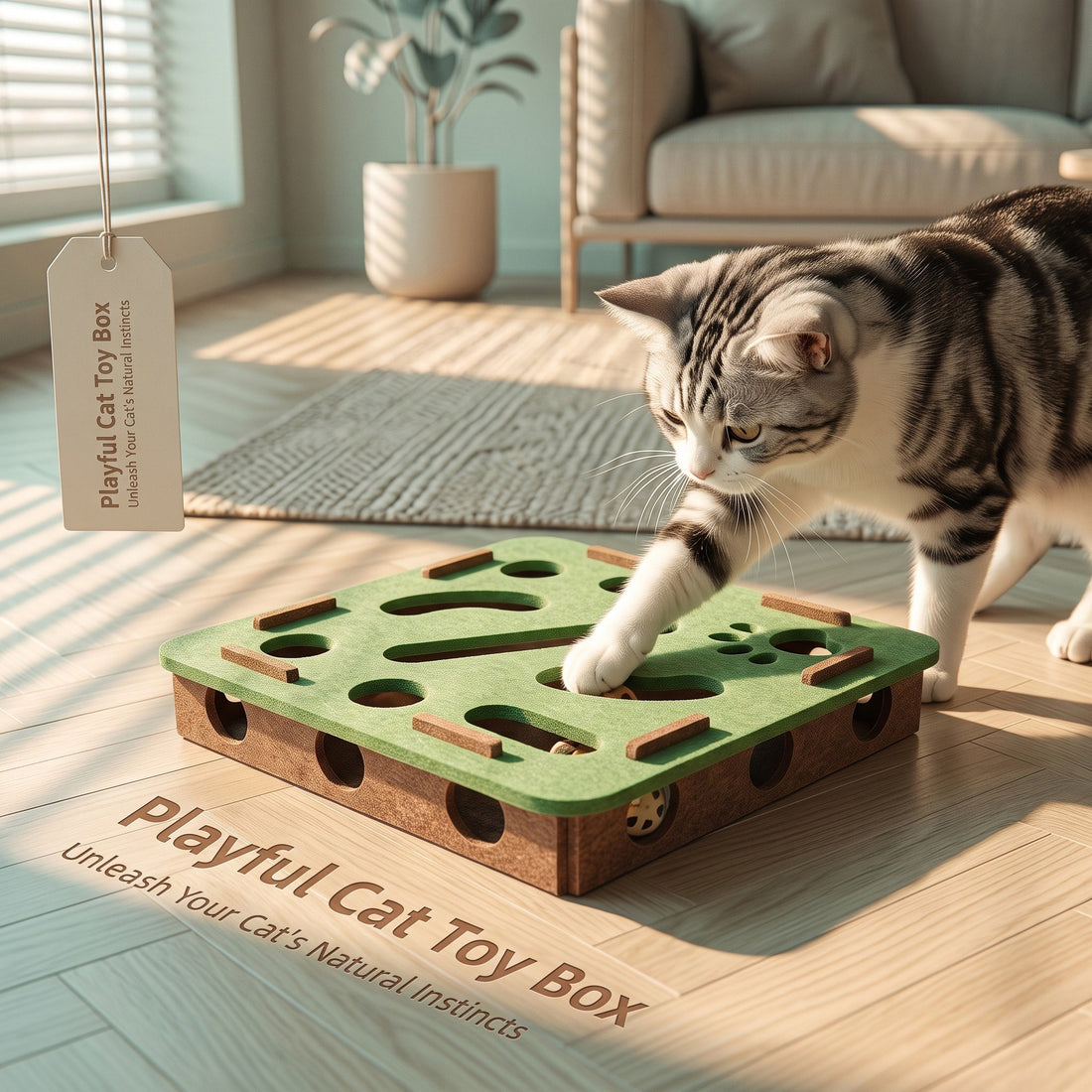 FurFree™ Interactive Cat Puzzle Toy