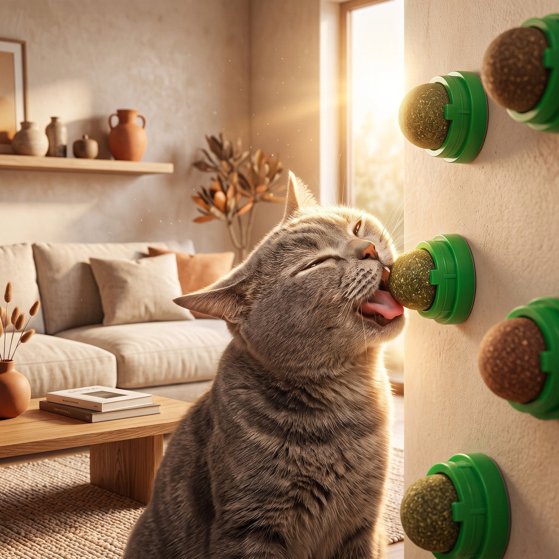 FurFree™ Natural Catnip Wall Ball