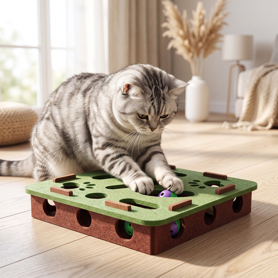 FurFree™ Interactive Cat Puzzle Toy