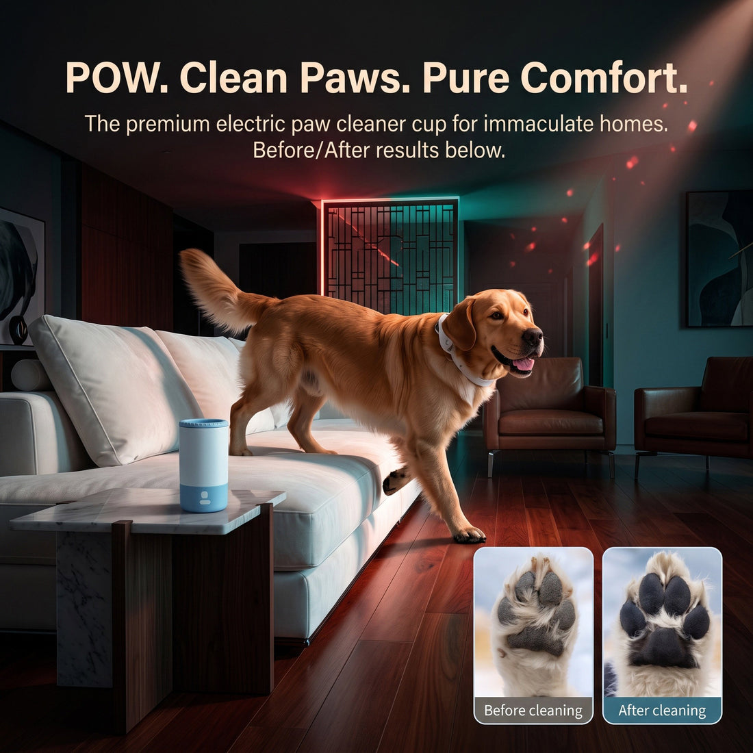 FurFree™ Automatic Paw Cleaner Cup