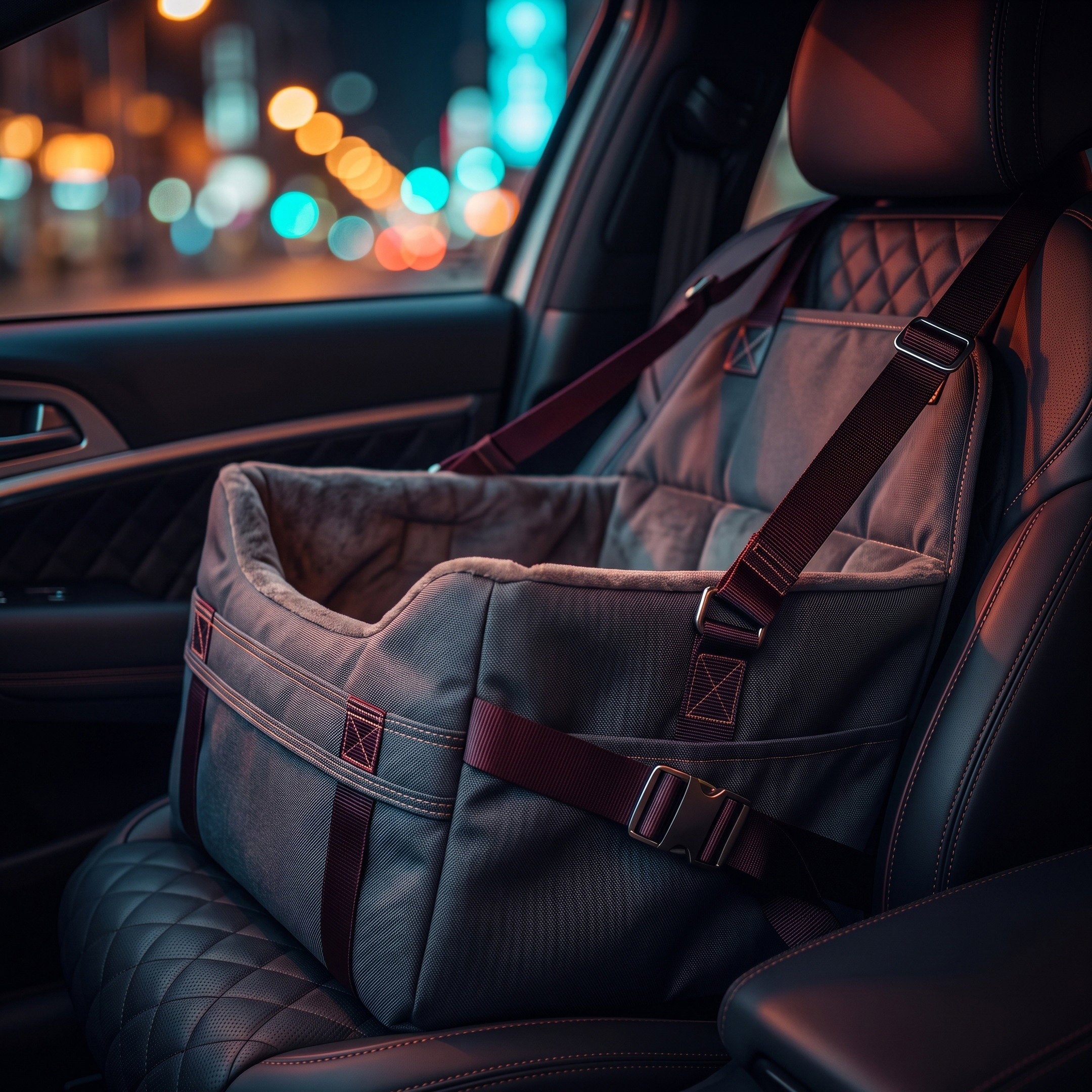 FurFree™ FoldAway Pet Car Seat