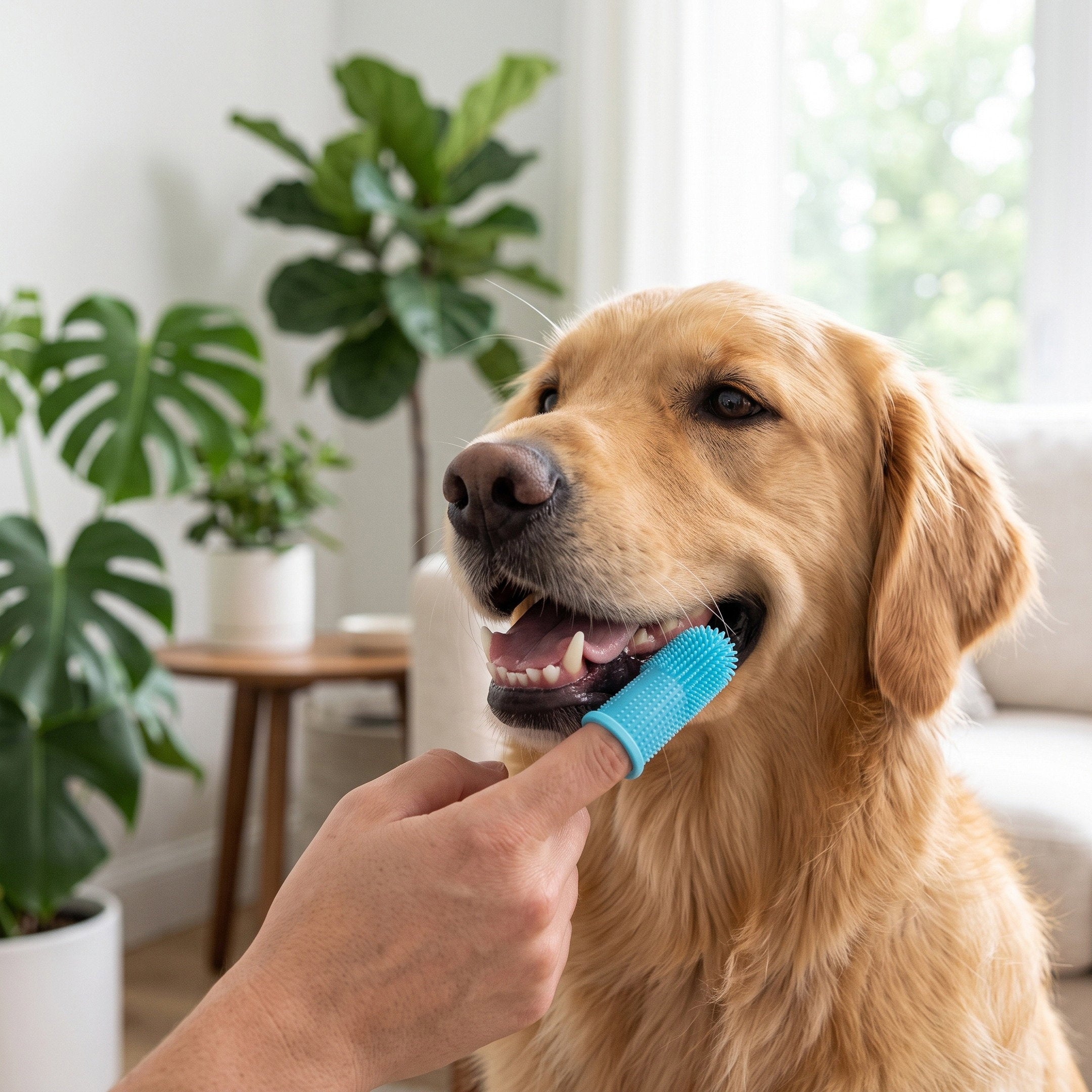 FurFree™ Finger Toothbrush for Dogs & Cats
