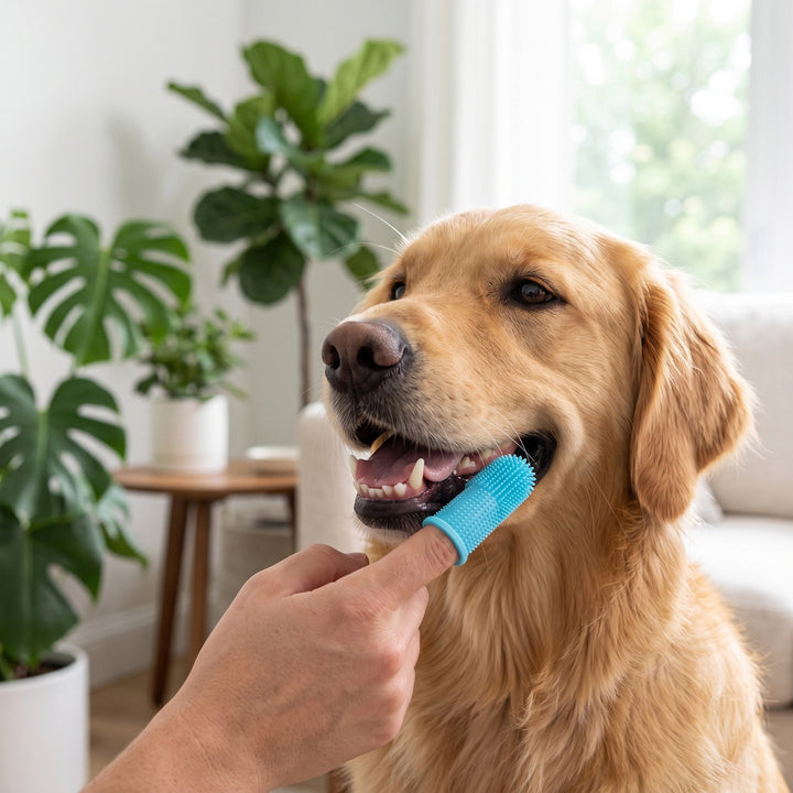 FurFree™ Finger Toothbrush for Dogs & Cats