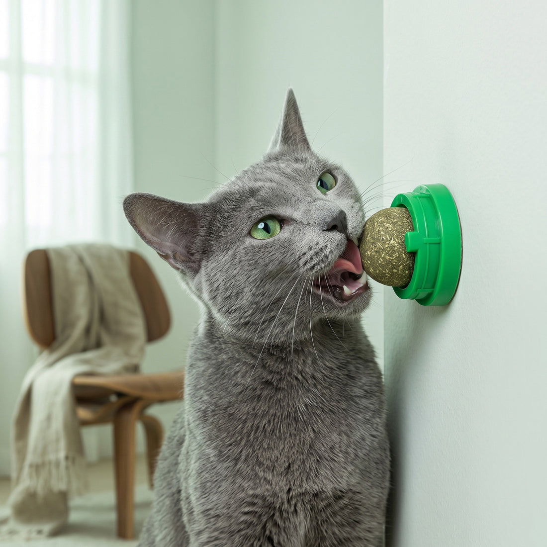 FurFree™ Natural Catnip Wall Ball