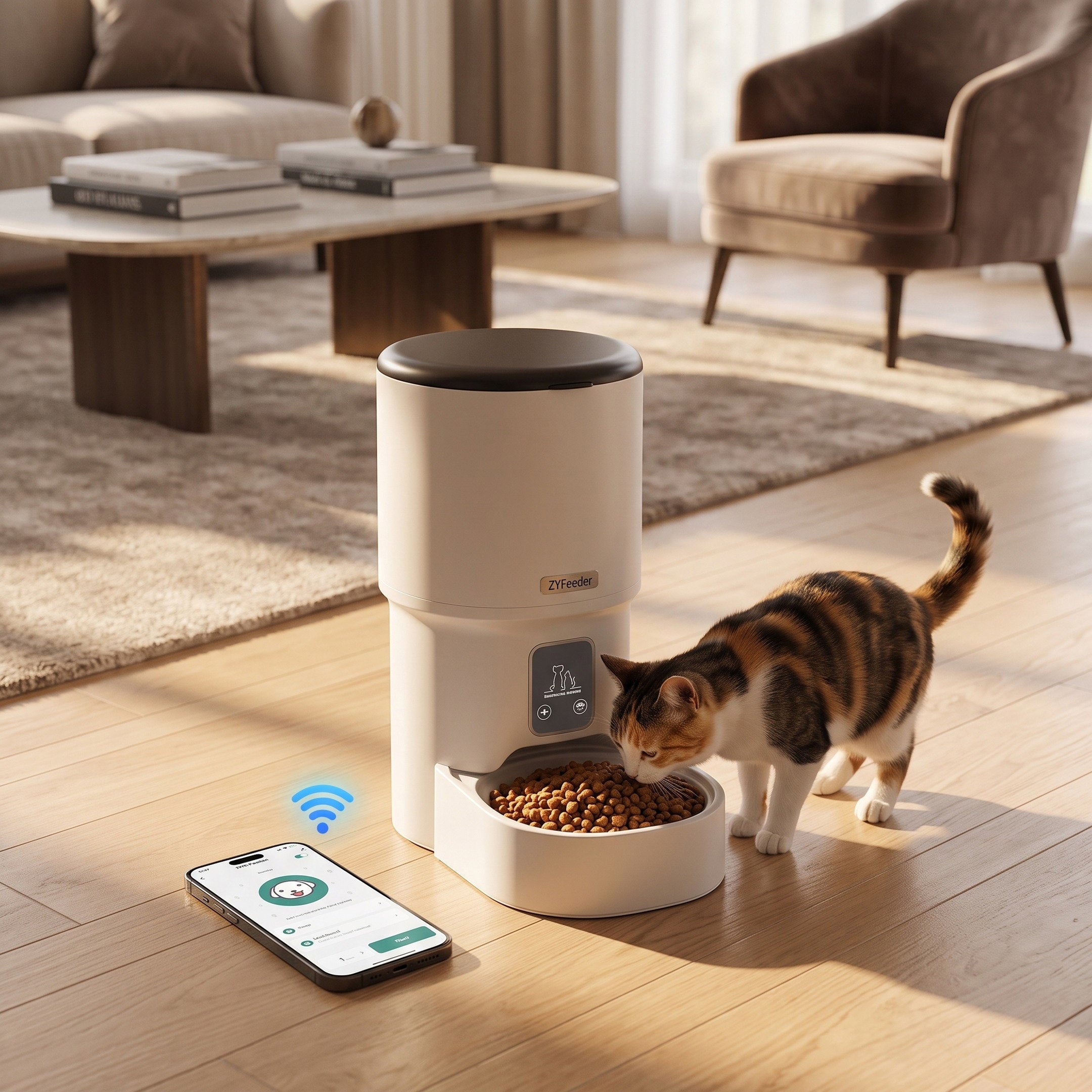 FurFree™ Smart WiFi Pet Feeder