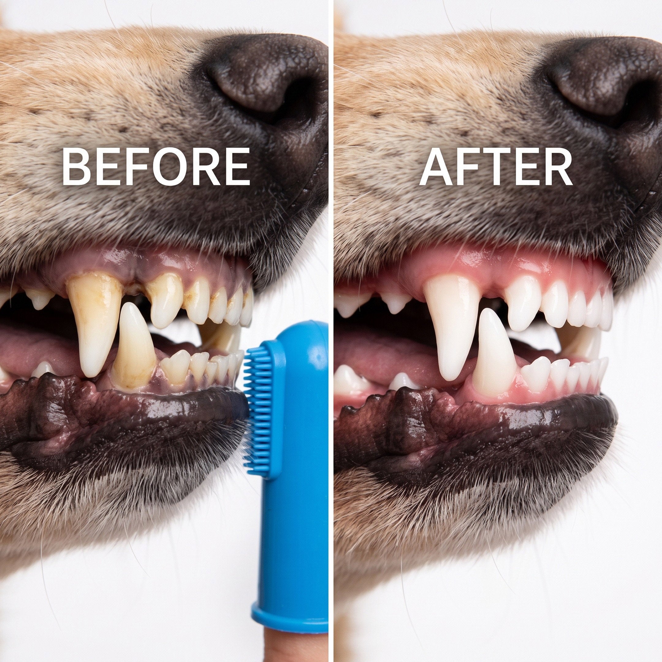 FurFree™ Finger Toothbrush for Dogs & Cats