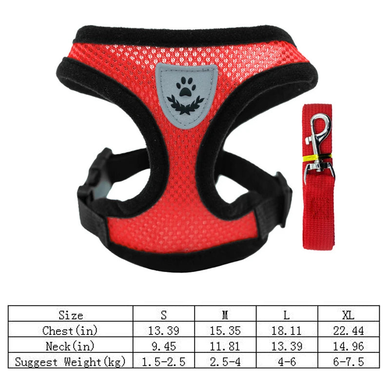 FurFree™ No-Pull Pet Harness & Leash Set