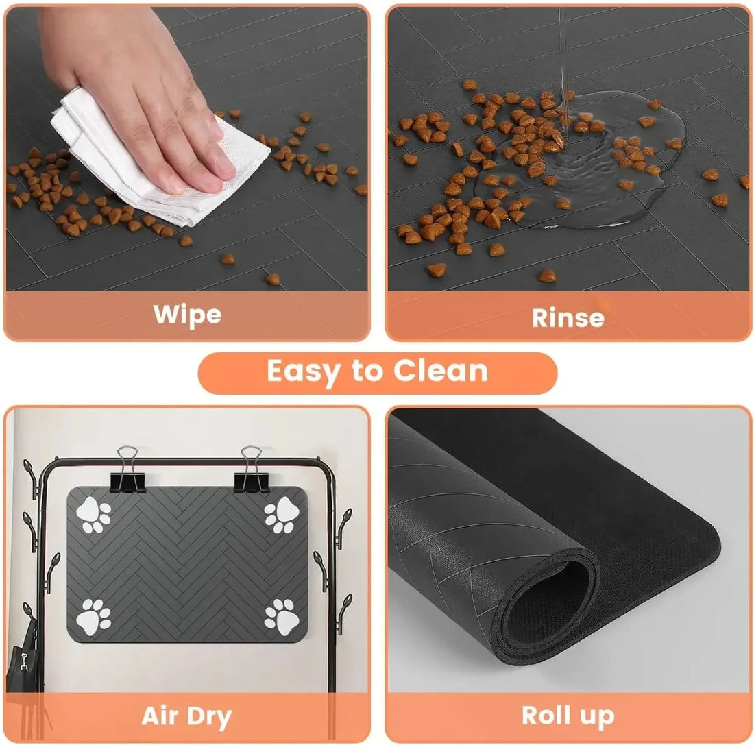 FurFree™ Waterproof Pet Feeding Mat