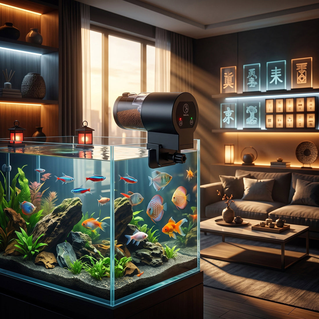 FurFree™ Automatic Aquarium Feeder