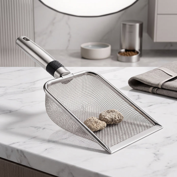 FurFree™ Stainless Steel Cat Litter Scoop
