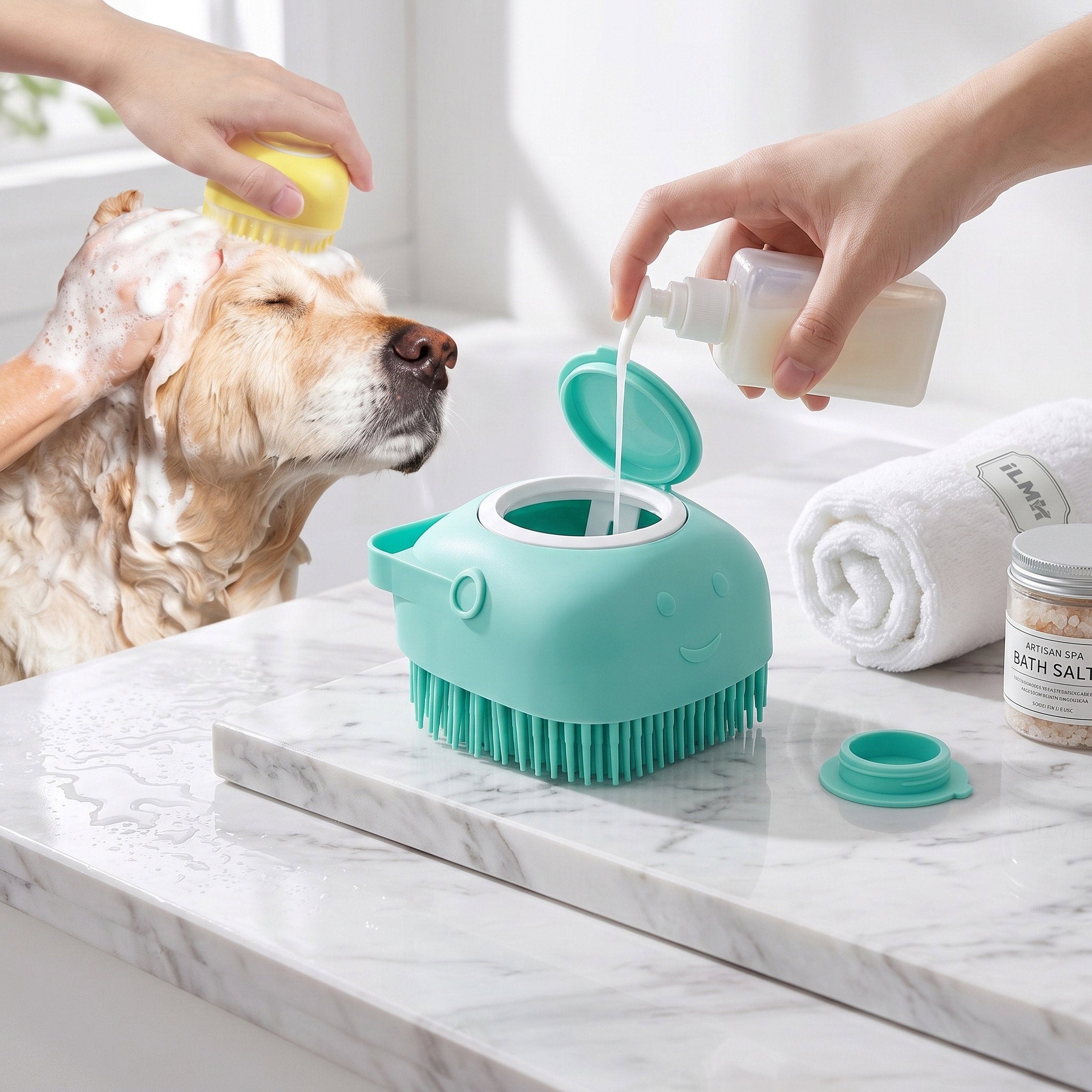 FurFree™ Pet Bath Massage Brush