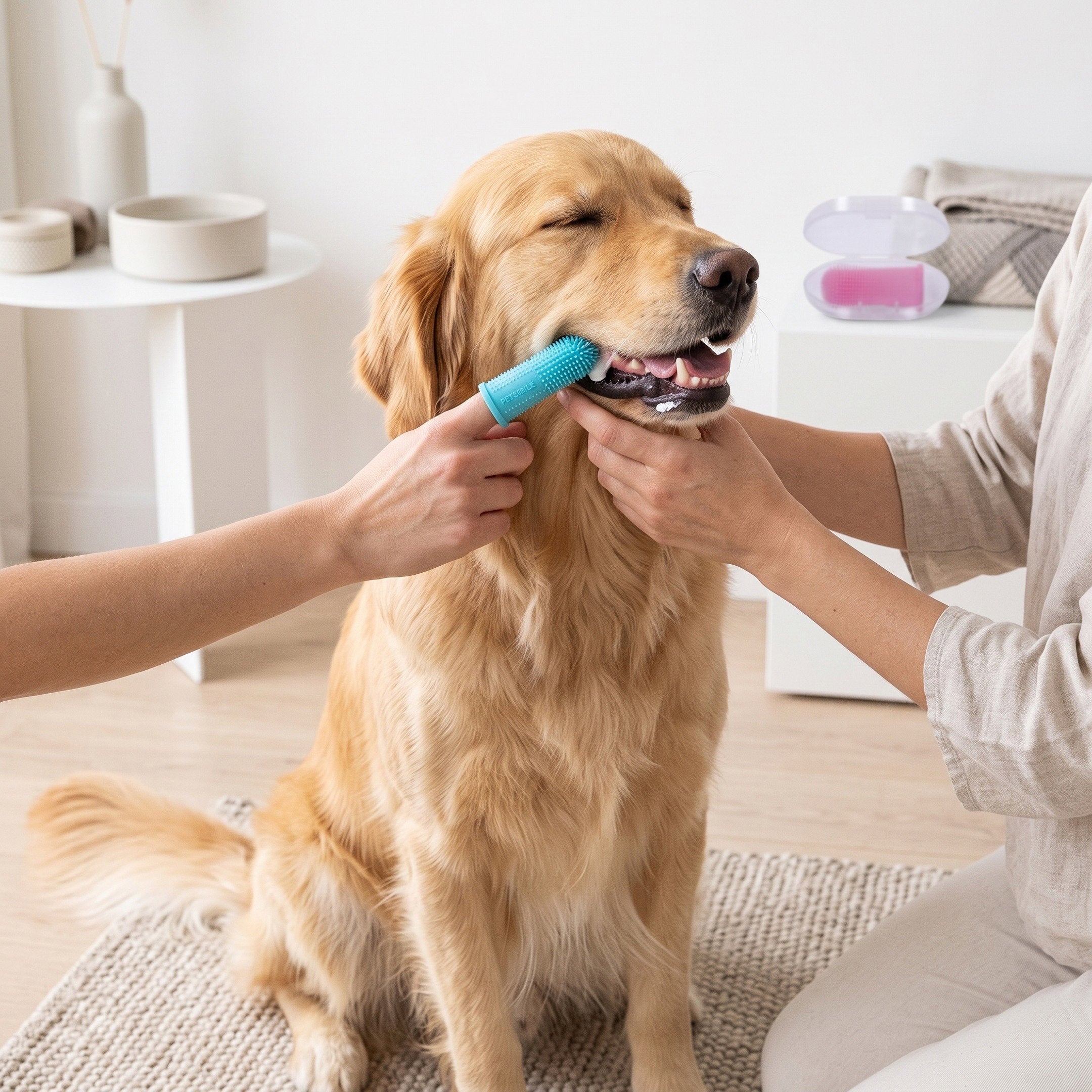 FurFree™ Finger Toothbrush for Dogs & Cats