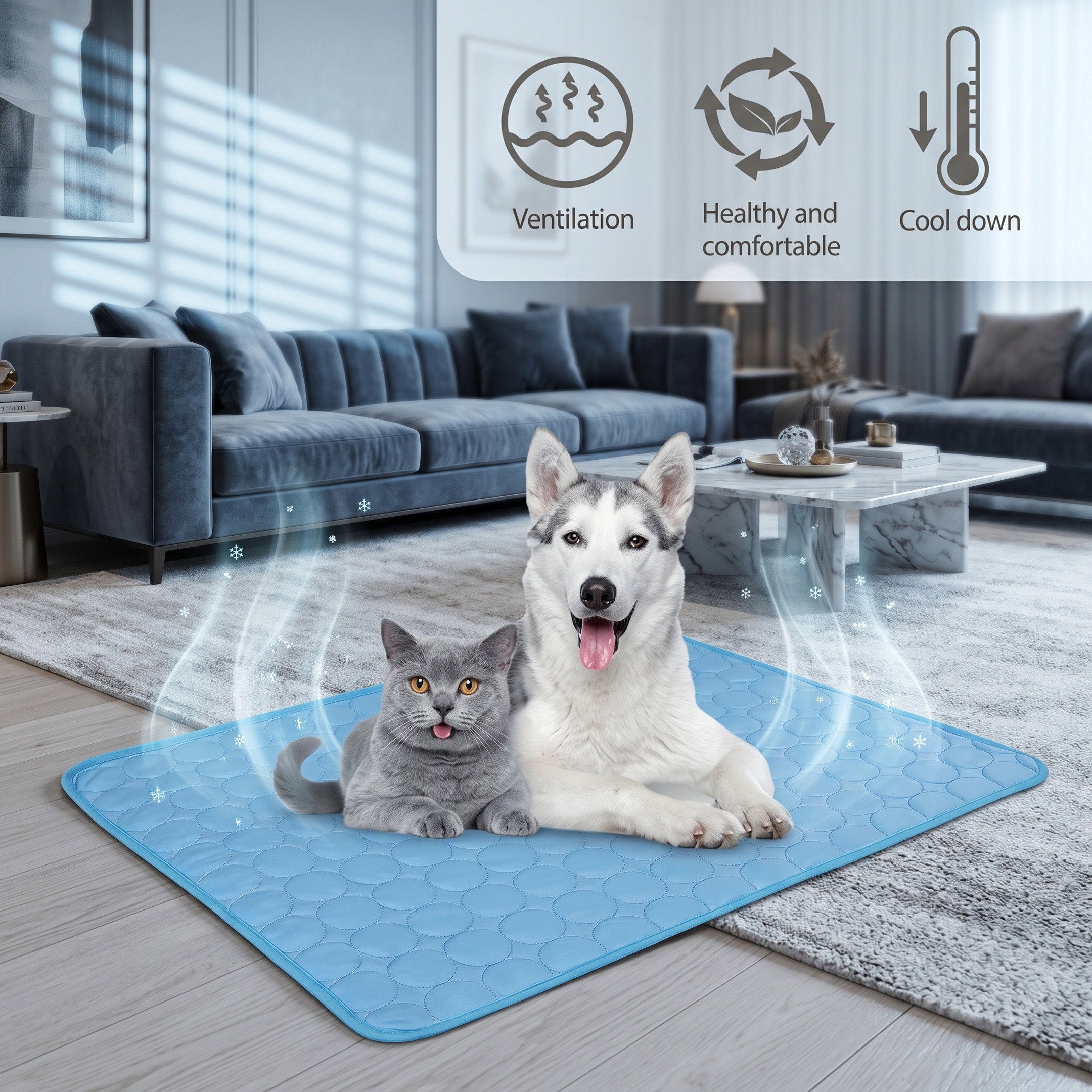 FurFree™ Self-Cooling Pet Mat