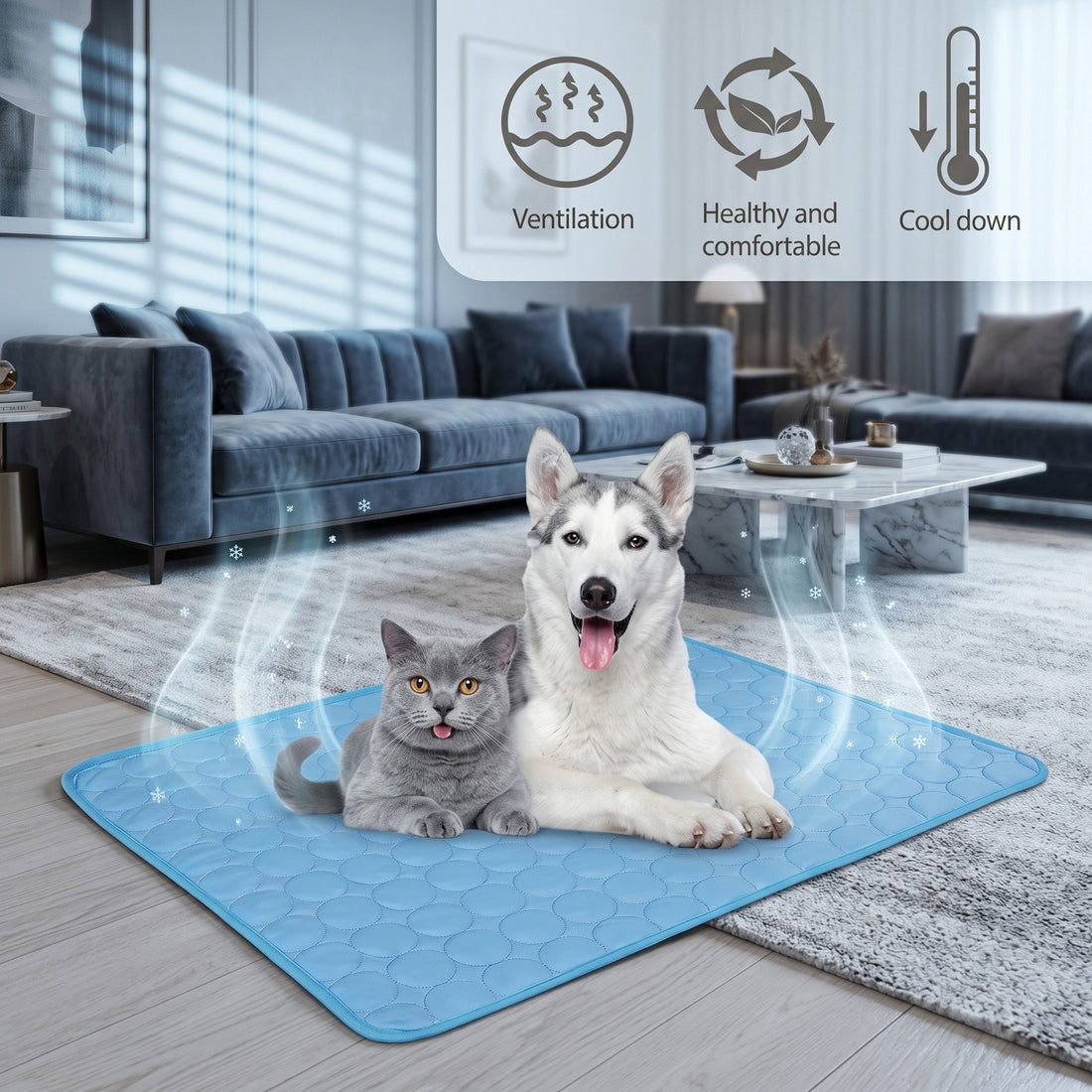 FurFree™ Self-Cooling Pet Mat