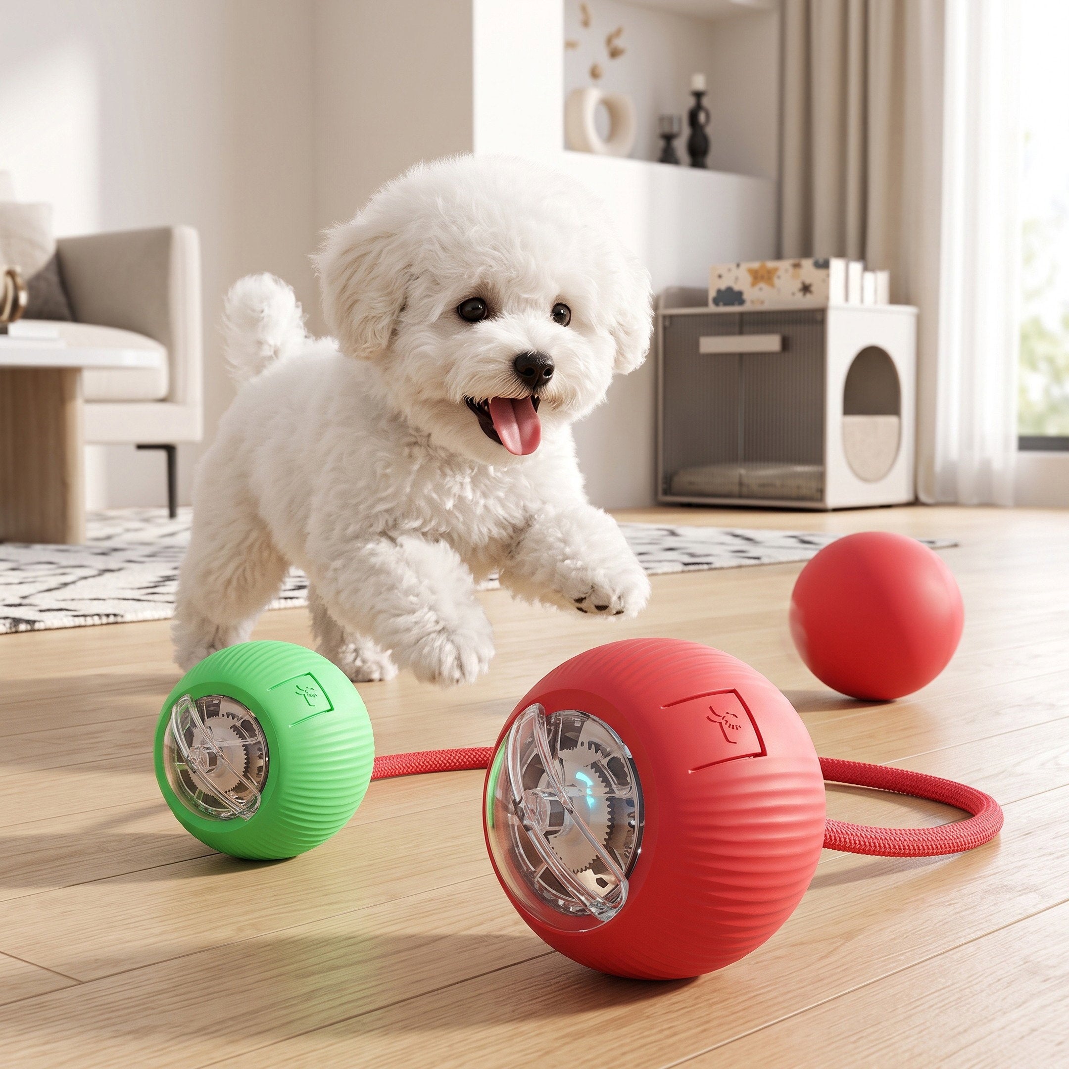 FurFree™ Smart Interactive Rolling Ball for Dogs