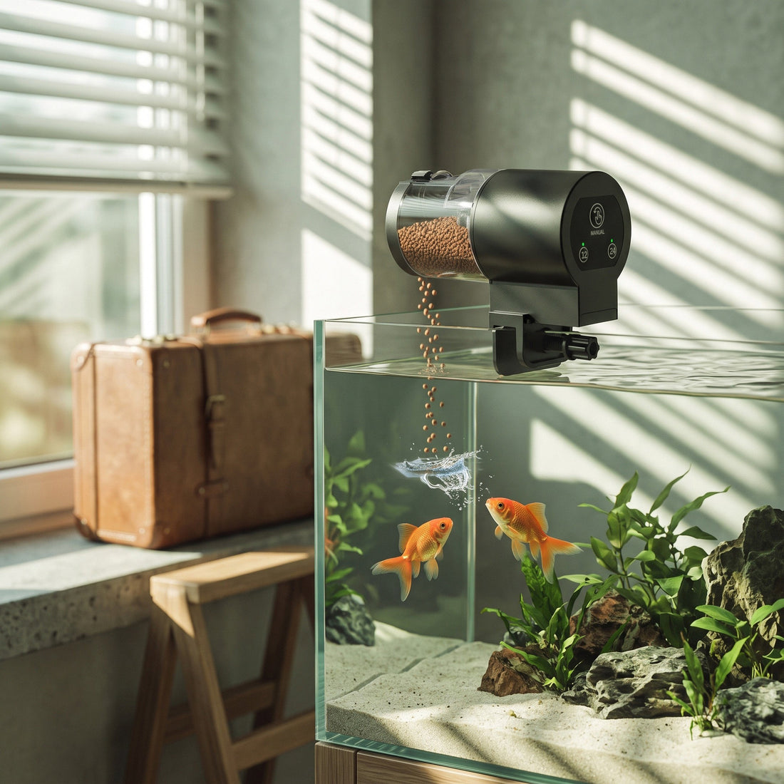 FurFree™ Automatic Aquarium Feeder