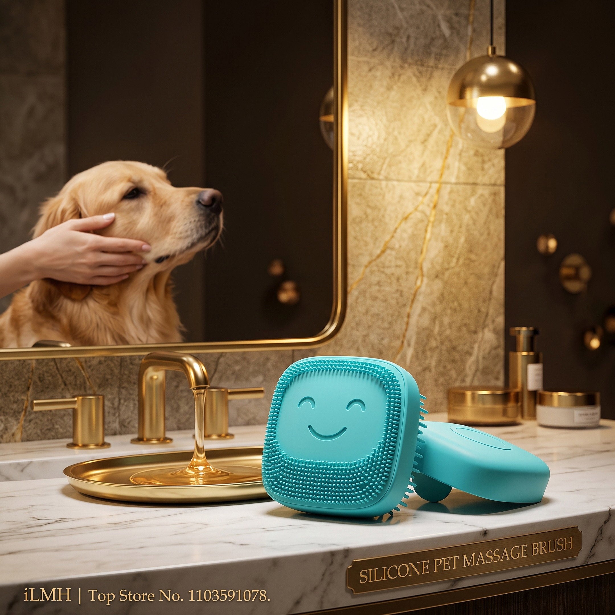 FurFree™ Pet Bath Massage Brush