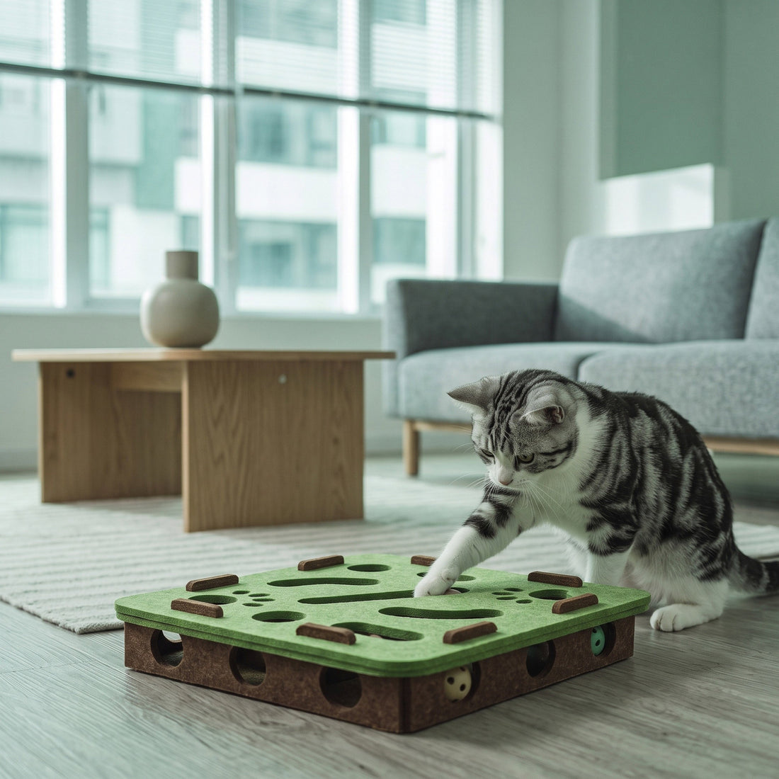 FurFree™ Interactive Cat Puzzle Toy