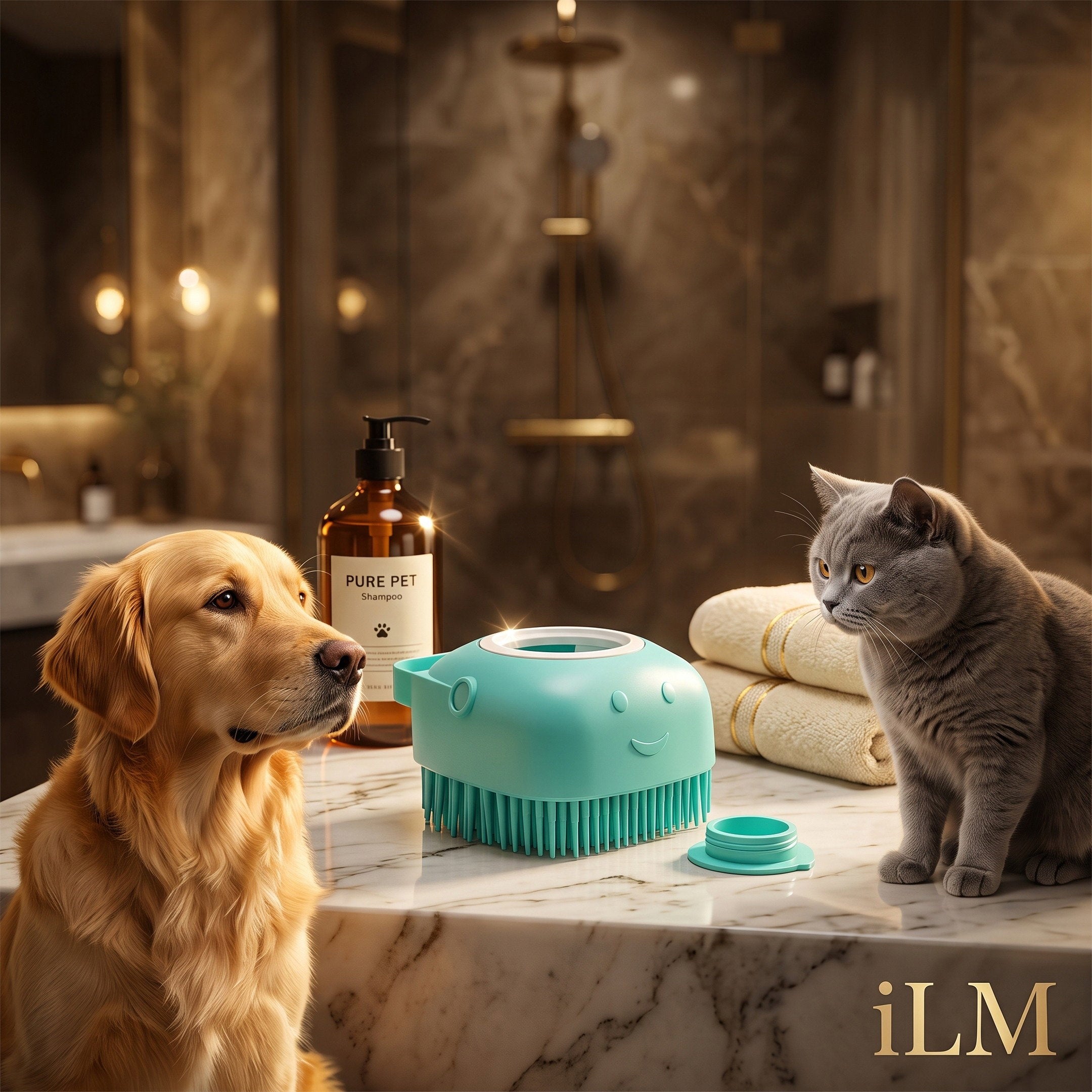 FurFree™ Pet Bath Massage Brush